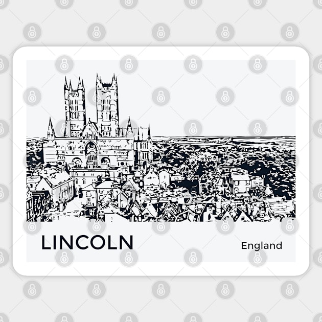 Lincoln England Sticker by Lakeric